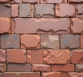 Kırmızı Kayrak Taşı Yassı 